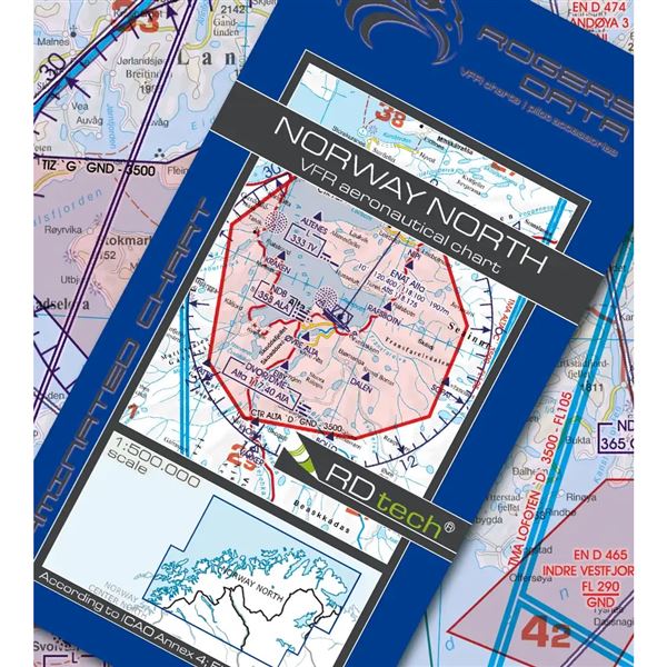 Norway North VFR ICAO Chart 2025