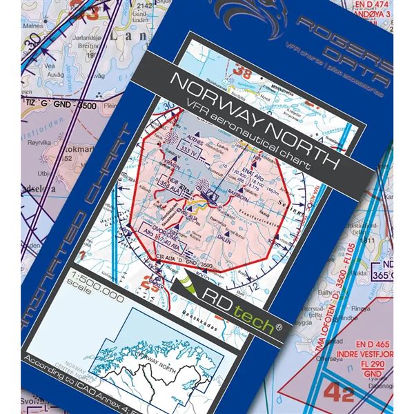 Norway North VFR Chart 2024