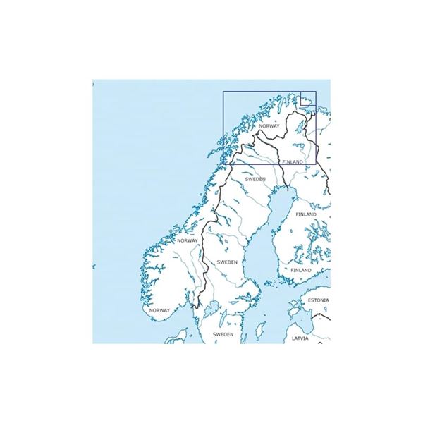 Norway North VFR ICAO Chart 2025