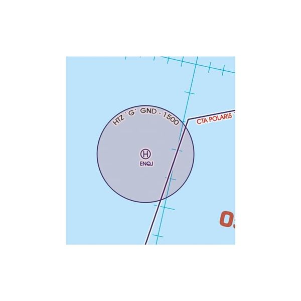 Norway South VFR ICAO Chart 2025