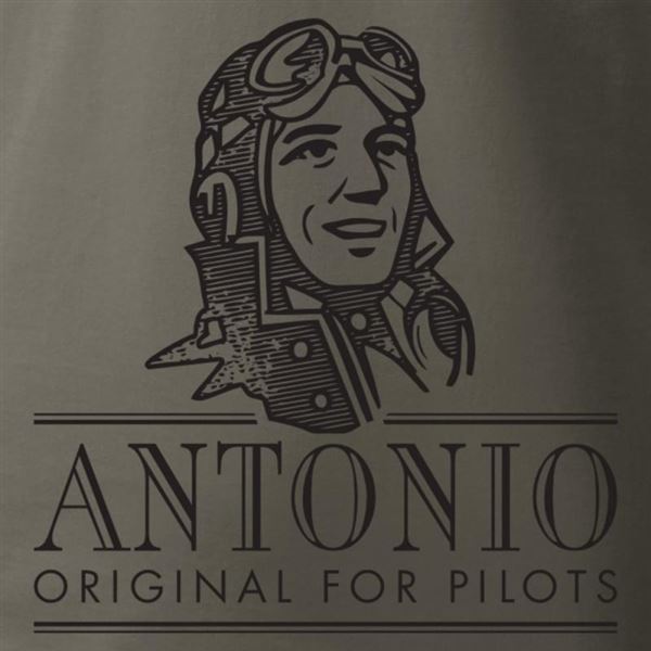 ANTONIO T-Shirt with nose art BOMBS AWAY, L