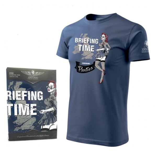 ANTONIO T-Shirt BRIEFING TIME, M