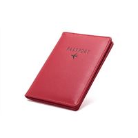 Passport Cover, Red