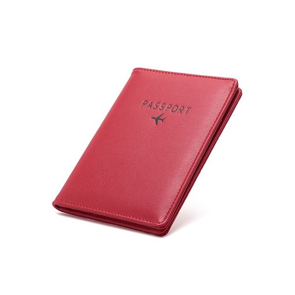 Passport Cover, Red