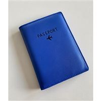 Passport Cover, Blue