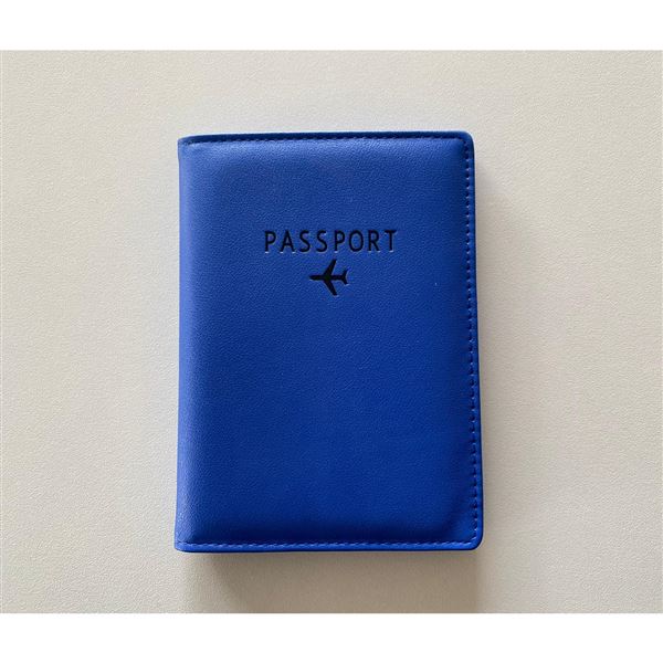 Obal na pas / doklady, modrý
