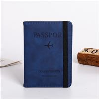 Passport Cover with tape, blue Passport Cover with tape, blue