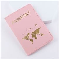 Passport Cover - Earth, pink