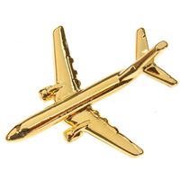 Boeing 737-800 Pin Badge, gold Boeing 737-800 Pin Badge, gold