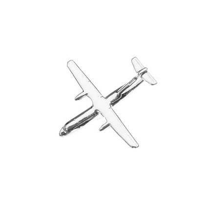 ATR 42 Pin Badge, silver