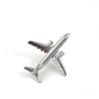 Boeing 737-800 Pin Badge, silver