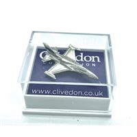 F16 Falcon Pin Badge, silver F16 Falcon Pin Badge, silver
