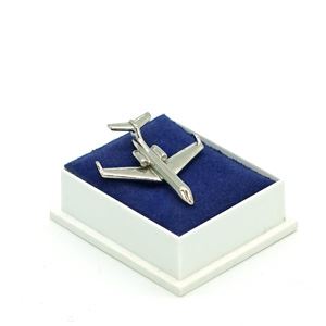 Gulfstream IV Pin Badge, silver