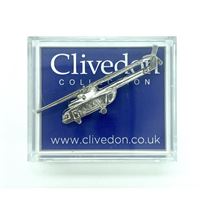 MIL Mi-8 Pin Badge, silver MIL Mi-8 Pin Badge, silver