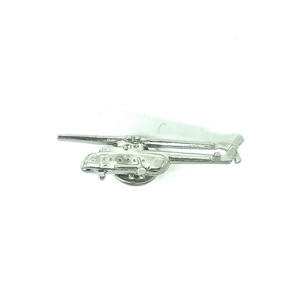 MIL Mi-8 Pin Badge, silver