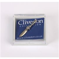 Propeller Pin Badge, silver