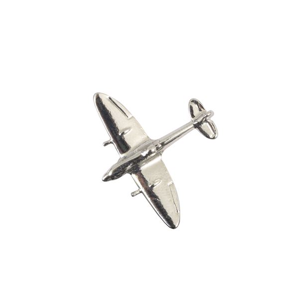 Spitfire Pin badge, silver