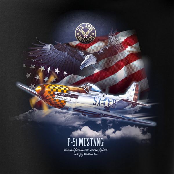 ANTONIO T-Shirt P-51 MUSTANG, M
