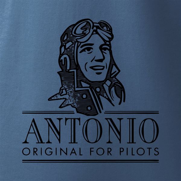 ANTONIO T-Shirt PARAGLIDING, blue, L