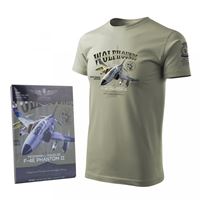 ANTONIO T-shirt with fighter F-4E PHANTOM II, M