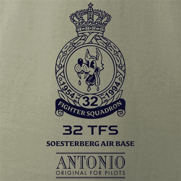 ANTONIO T-shirt with fighter F-4E PHANTOM II, M