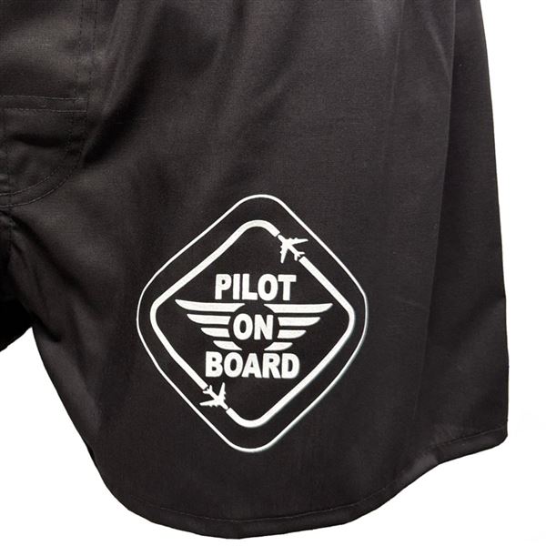 ANTONIO Pilotní boxerky PILOT ON BOARD černé, L