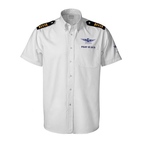 ANTONIO Airline shirt PILOT ON DUTY, S