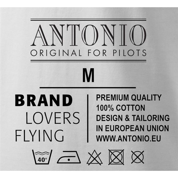 ANTONIO T-Shirt PILOT white, M