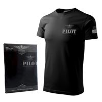 ANTONIO T-Shirt PILOT, black, M