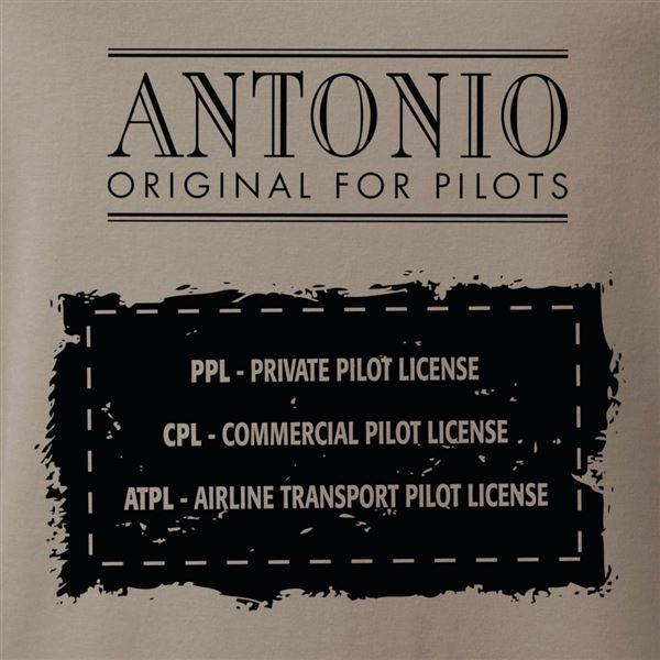 ANTONIO T-Shirt PILOT, grey, L