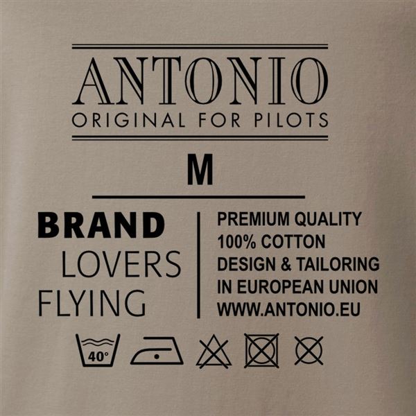 ANTONIO T-Shirt PILOT, grey, XXL