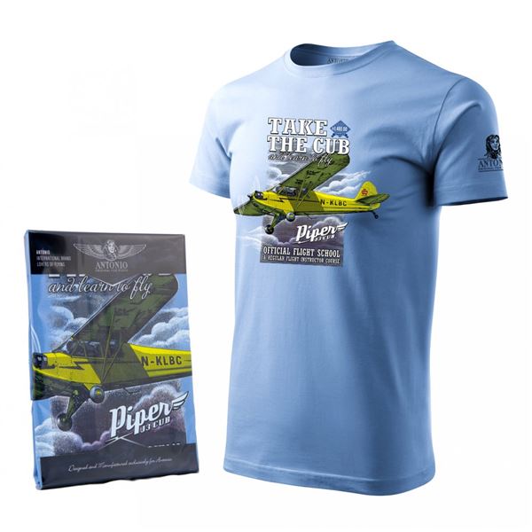 ANTONIO T-Shirt PIPER J-3 CUB, M