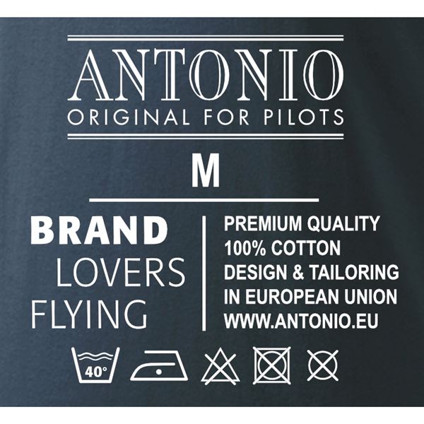 ANTONIO T-Shirt biplane PITTS-2SB, M