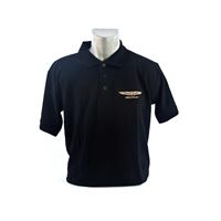 Poloshirt CZECH PILOT black, L
