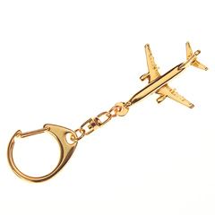 Keyring Airbus A320, gold