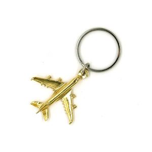 Keyring Airbus A380, gold