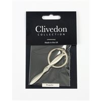 Propeller Keyring, silver