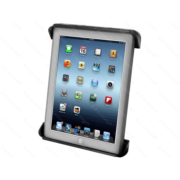 RAM Spring Loaded iPad 1-4 Cradle with Yoke Mount Kit