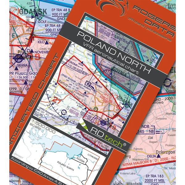 Poland North VFR Chart 2024