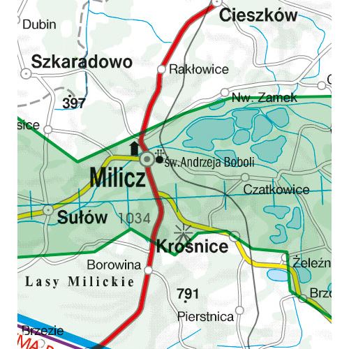 Poland South West VFR ICAO Chart 2025