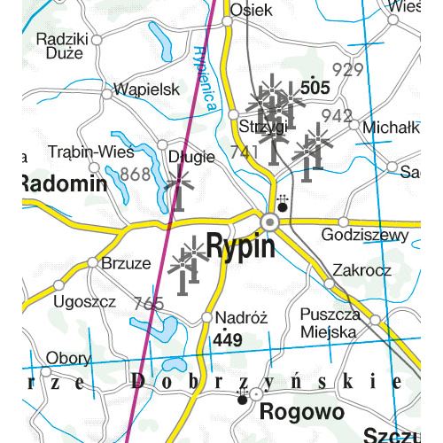 Poland South West VFR ICAO Chart 2025
