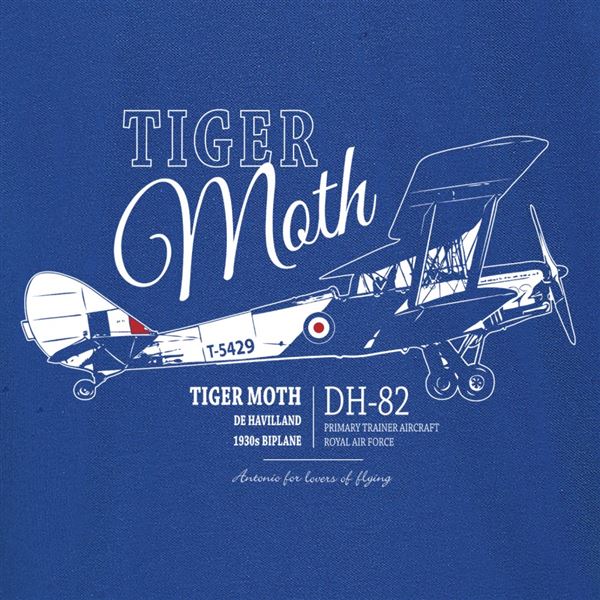 ANTONIO Poloshirt DH-82 TIGER MOTH, M