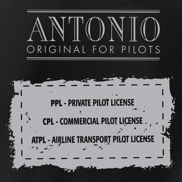 ANTONIO Poloshirt PILOT black, M