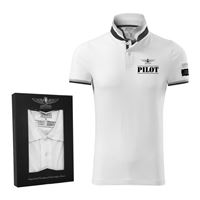 ANTONIO Poloshirt PILOT, white, XXL