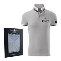 ANTONIO Poloshirt PILOT, grey, XXL