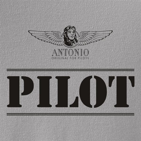 ANTONIO Polokošile PILOT, šedá, M