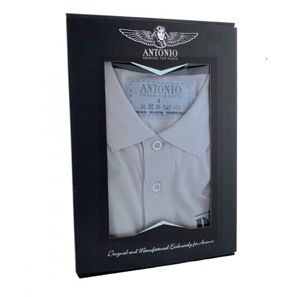 ANTONIO Poloshirt PILOT grey, M