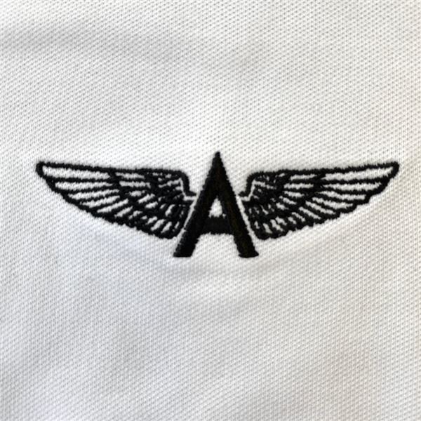 ANTONIO Poloshirt WINGS, white, L