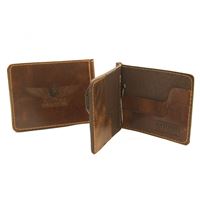 ANTONIO Leather dollar wallet LOBBY