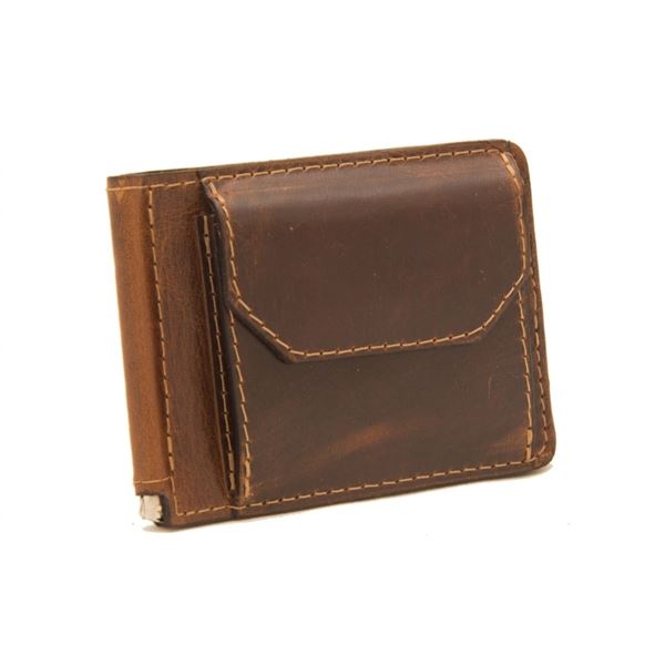 ANTONIO Leather dollar wallet LOBBY